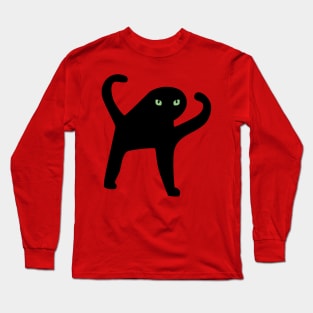 Angry as Heck Cat Meme Long Sleeve T-Shirt